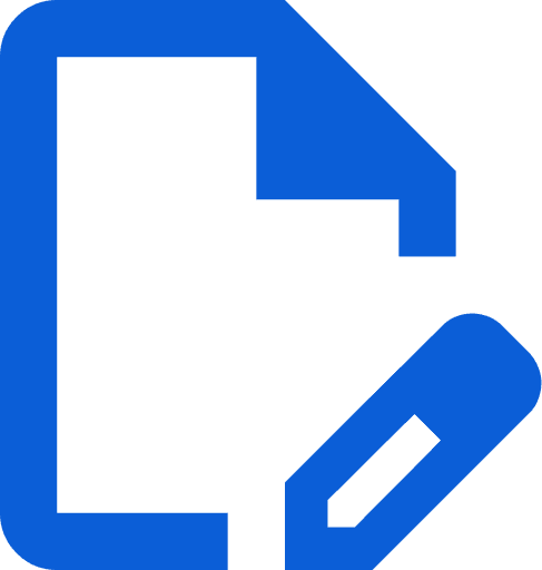 Document and edit icon