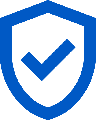 Shield with checkmark icon